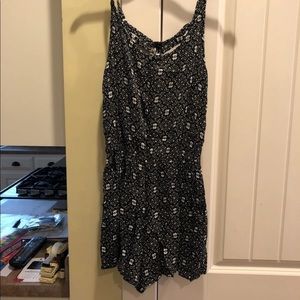 Black Xhilaration Romper